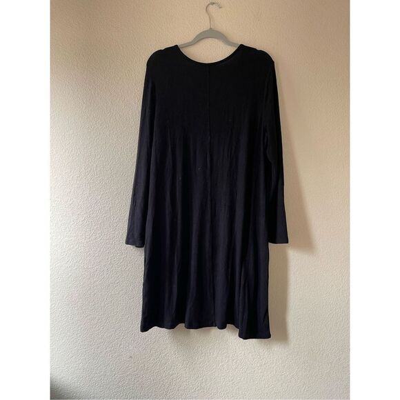 Soft surroundings plush soft long‎ sleeve dress size large - Picture 3 of 7